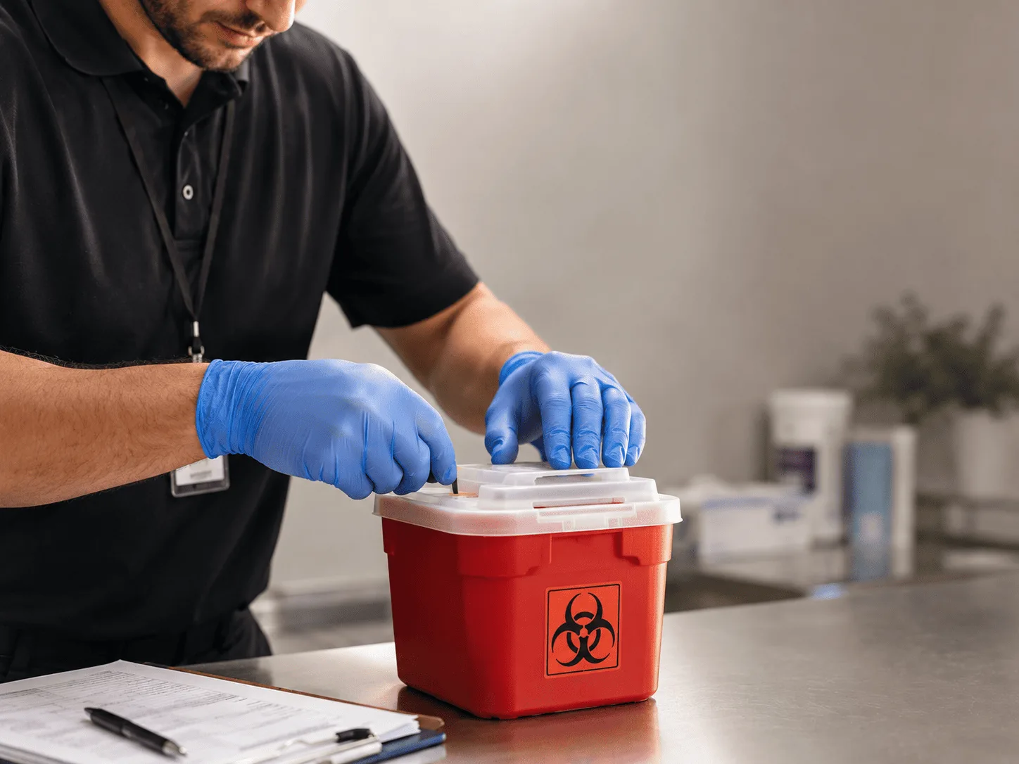 Why choose Sharps Waste Disposal in Merrill, MI